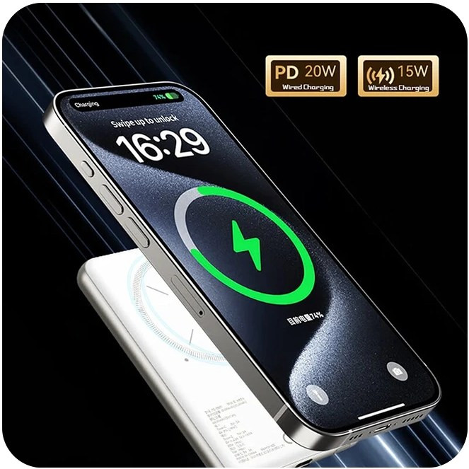 پاوربانک مگنتی 10000 Totu مدل PB-1008