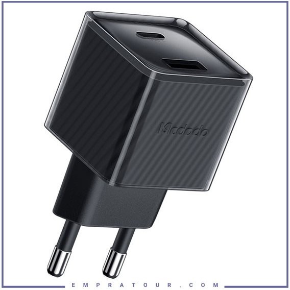 شارژر دیواری مک دودو مدل CH-415 ظرفیت ۳۳ وات دو پورت