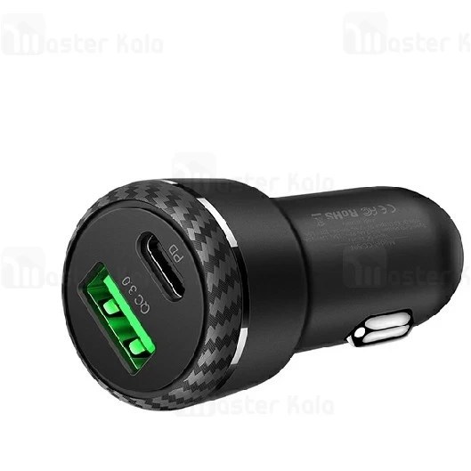شارژر فندکی مک دودو مدل CC5970 ظرفیت ۳۸ وات فست شارژ
